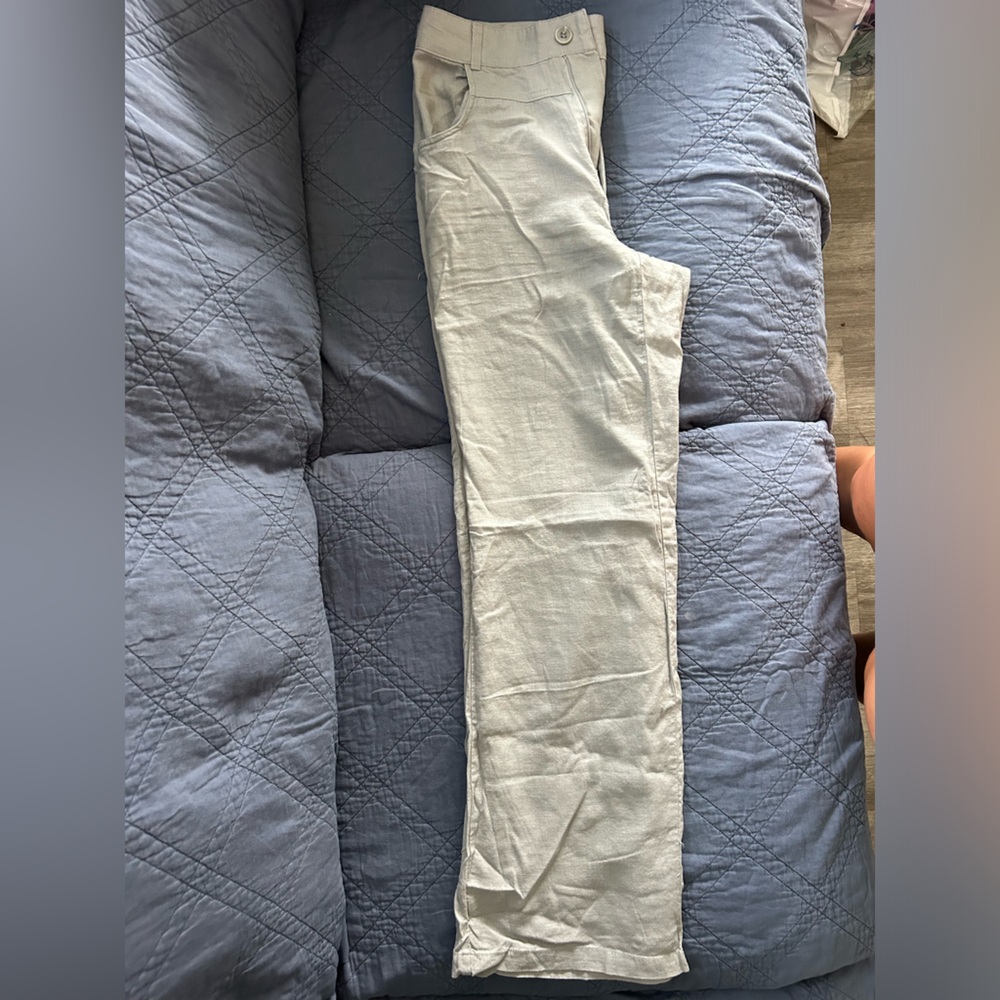 H&G straight leg flowy pants